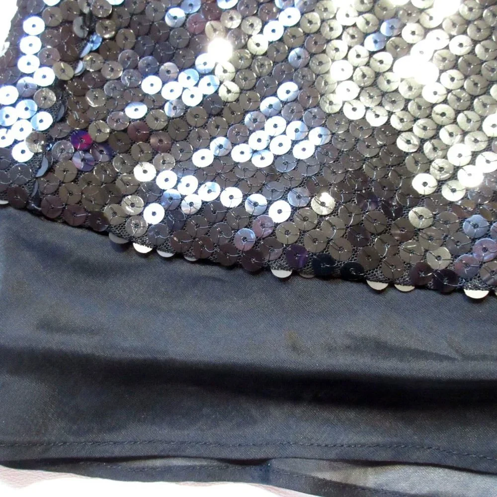 NWT Anna October x J.Crew Limited Edition Sequin Midi in Black Skirt 0 $248